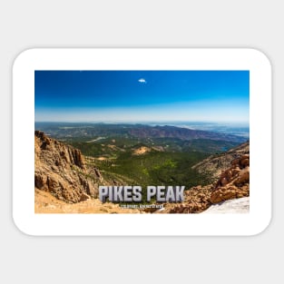 Pikes Peak Colorado Sticker